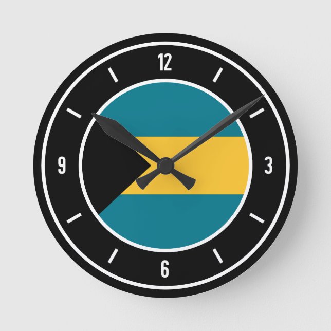 Horloge Ronde Elegant bahamas (Recto)