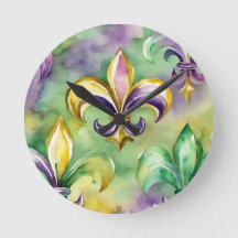 Elegant Pastel Mardi Gras