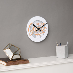 HORLOGE RONDE ENREGISTRÉ PAR GRACE