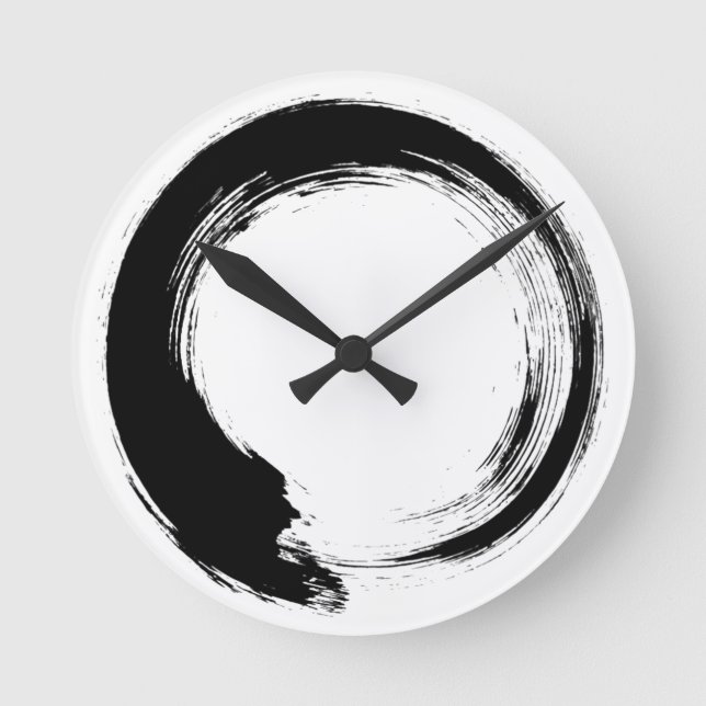 Horloge Ronde Enso Zen Circle (Recto)
