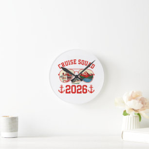 Horloge Ronde Équipe de croisière Voyage en Suisse 2026