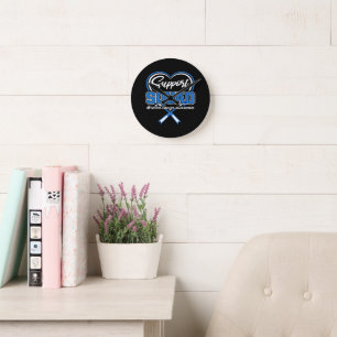 Horloge Ronde Équipe de soutien Colon