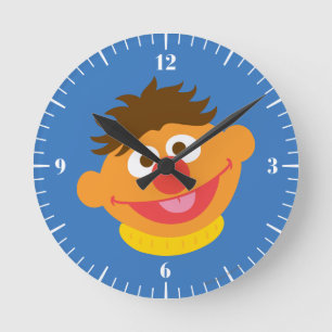 Horloge Ronde Ernie Face