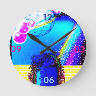 Horloge Ronde Espace et temps