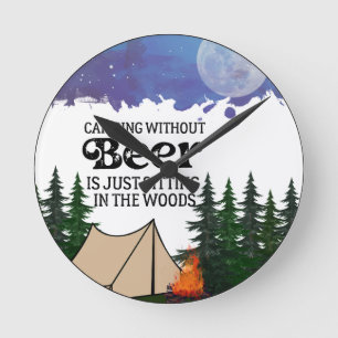 Horloge Ronde Essentiels de camping