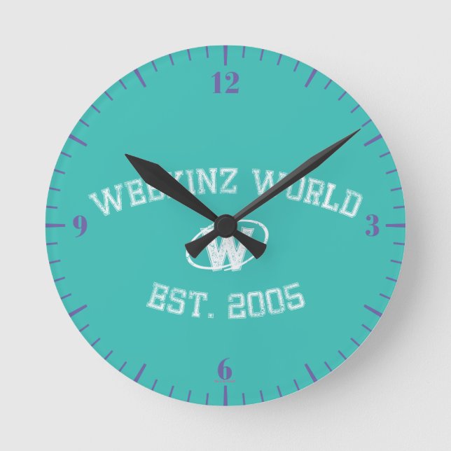 Horloge Ronde Est du monde de Webkinz. 2005 (Recto)