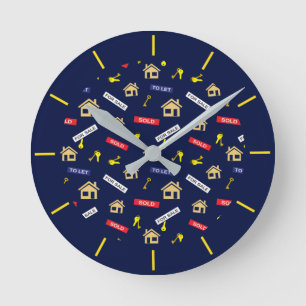 Horloge Ronde Estate Agent Realtor Property Broker Office