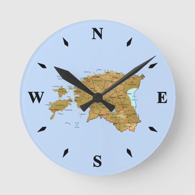 Horloge Ronde Estonia (Recto)