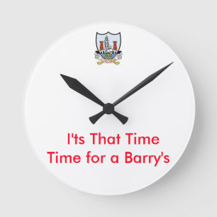 Horloge Ronde Étaient sur Cork Time-Time pour un Cuppa.