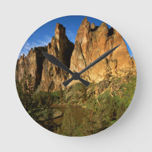 Horloge Ronde États-Unis, Oregon, Falaises de granit à Smith Roc