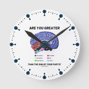Horloge Ronde Êtes-vous plus grands que la somme de vos parties