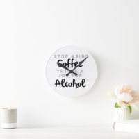 Évitez Le Café C'Est Un Travail Pour L'Alcool