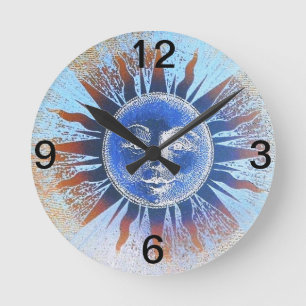 Horloge Ronde Face solaire