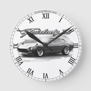 Horloge Ronde Fairlady Z Clock