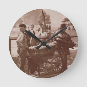 Horloge Ronde Faker de bouillie de maïs et fabricant de bière 