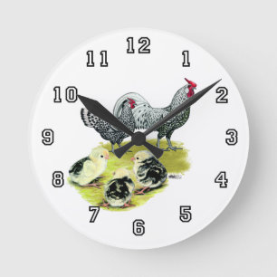 Horloge Ronde Famille Spangled Hamburg