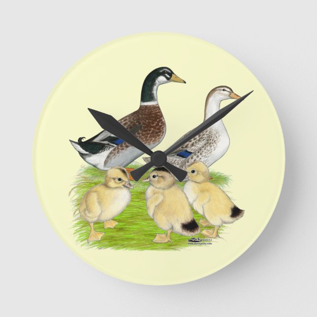 Horloge Ronde Family de Silver (Recto)