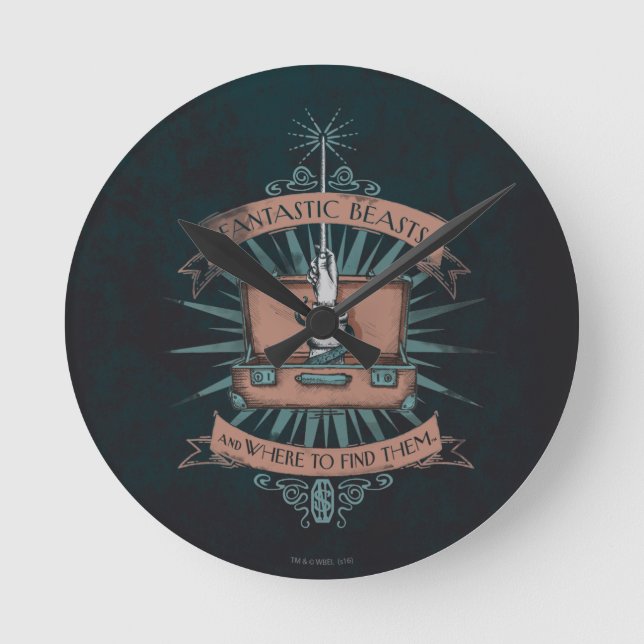 HORLOGE RONDE FANTASTIQUE BEASTS ET WHERE TO FIND THEM™ (Recto)