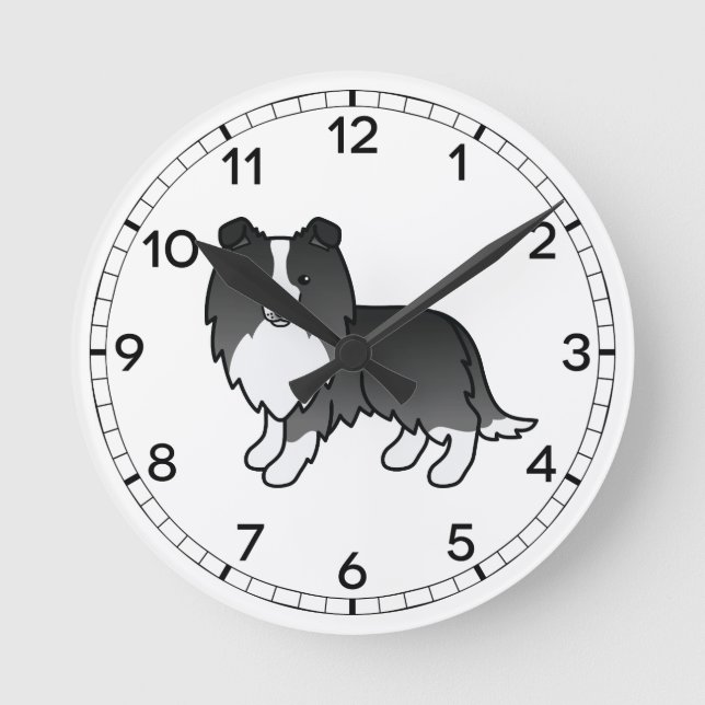 Horloge Ronde Film de dessin animé (Recto)