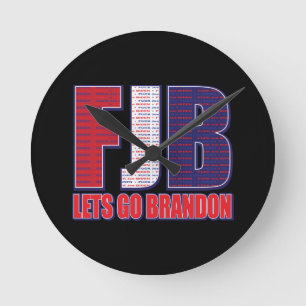 Horloge Ronde FJB laisse aller Brandon