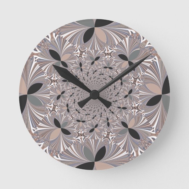 Horloge Ronde Fleur Inspiration (Recto)