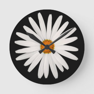 Horloge Ronde Fleur marguerite