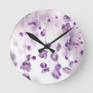 Horloge Ronde Fleurs de cerisiers