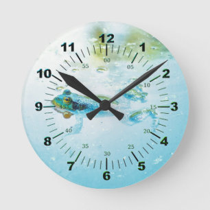 Horloge Ronde Flottant