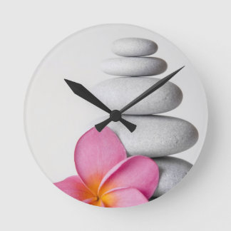 Horloge Ronde Flower