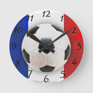 Horloge Ronde Football français