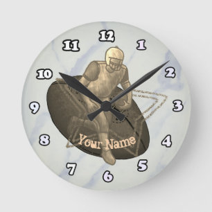 Horloge Ronde Football Touch