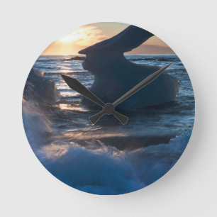 Horloge Ronde Formations de Sunrise et d'Iceberg