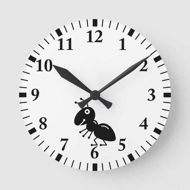 Horloge Ronde Fourmi (Recto)