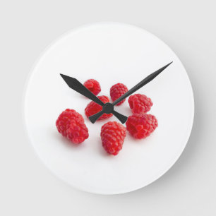 Horloge Ronde Framboise