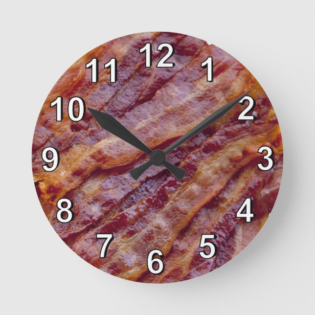 Horloge Ronde Fried bacon (homonymie) (Recto)