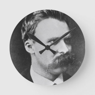 Horloge Ronde Friedrich Wilhelm Nietzsche (1844-1900) 1873 (b/w