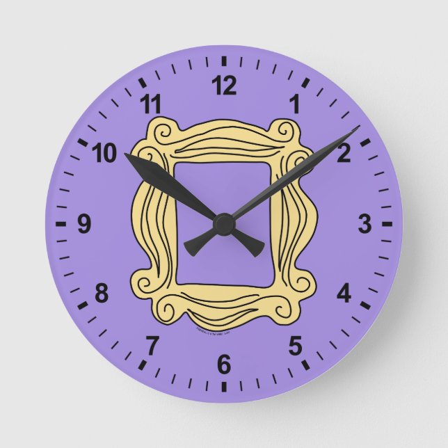 Horloge Ronde FRIENDS™ | Cadre judas (Recto)