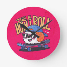 Fun Kawaii Sushi sur skate