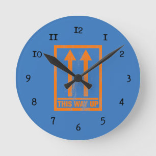 Horloge Ronde Funny this way