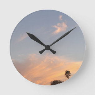 HORLOGE RONDE FUSION DE NUAGE