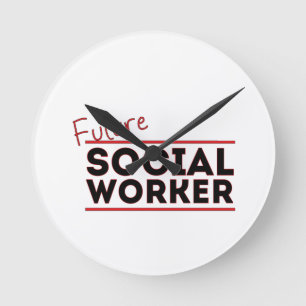 Horloge Ronde Future Social Worker