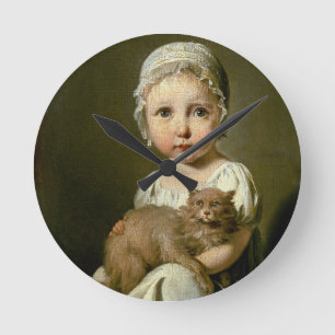 Horloge Ronde Gabrielle Arnault (1811-72) 1813 (huile sur la