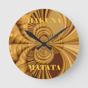 Horloge Ronde Galerie d'or