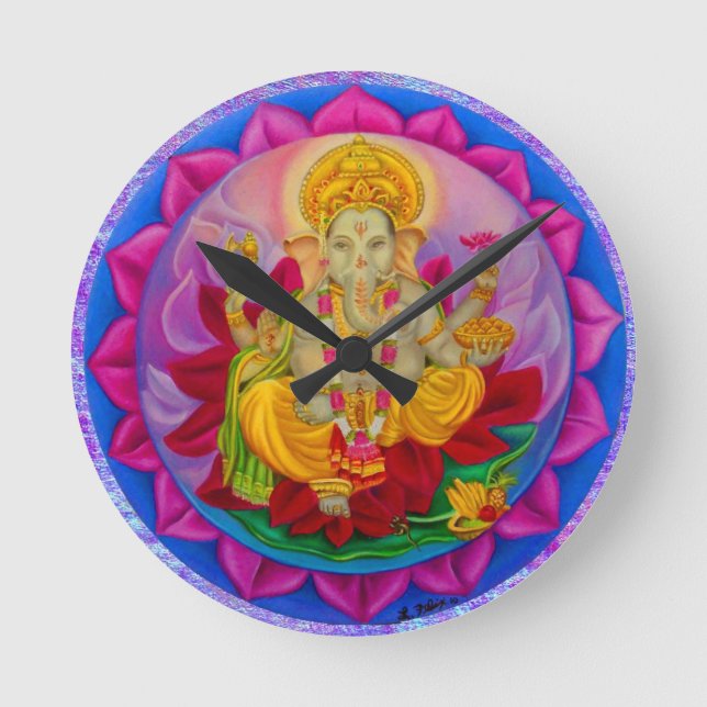 Horloge Ronde Ganesh (Recto)
