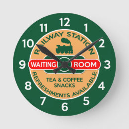 Horloge Ronde Gare, Salle d'attente