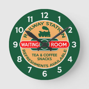 Horloge Ronde Gare, Salle d'attente