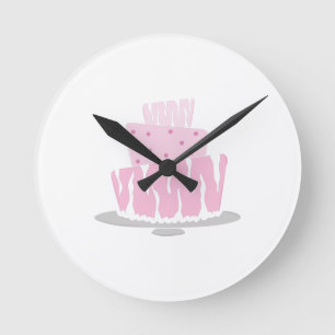 Horloge Ronde Gâteau mariage