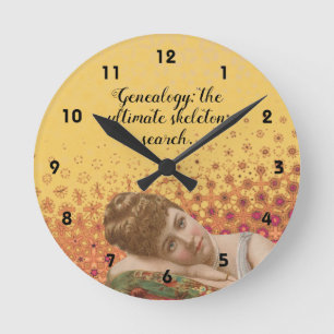 Horloge Ronde Généalogie : la recherche de squelette ultime.