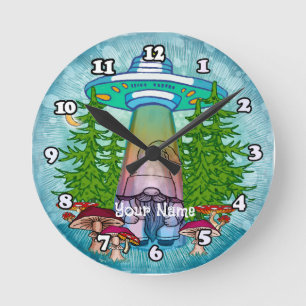 Horloge Ronde Génome de l'enlèvement d'Alien