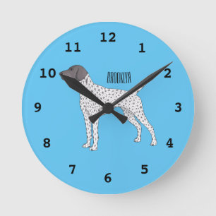 Horloge Ronde German Shorthred Pointer dog